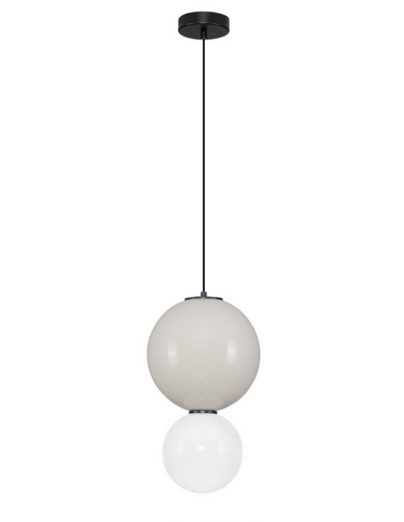 loftlampe pendellampe glas moderne design retro