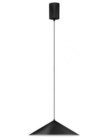 loftlampe pendellampe moderne design retro sort