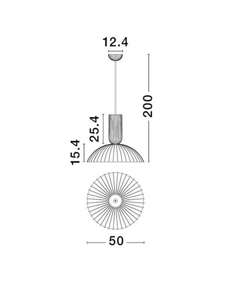 loftlampe pendellampe moderne design retro hvid