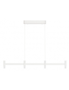 langbordspendel moderne design køkken spisebord hvid led