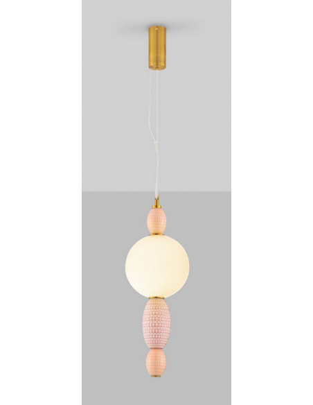 loftlampe pendellampe glas moderne design retro