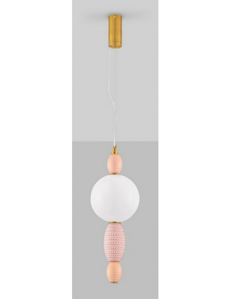 loftlampe pendellampe glas moderne design retro