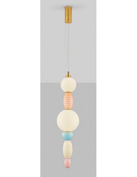 loftlampe pendellampe glas moderne design retro
