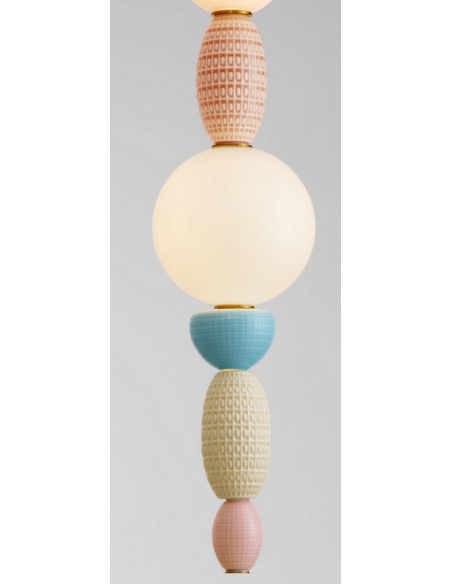 loftlampe pendellampe glas moderne design retro