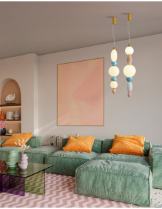 loftlampe pendellampe glas moderne design retro 2