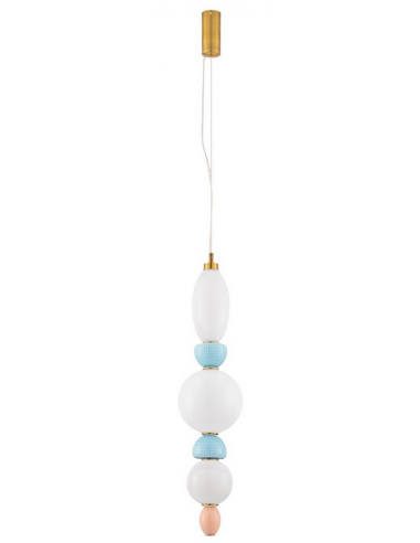 loftlampe pendellampe glas moderne design retro