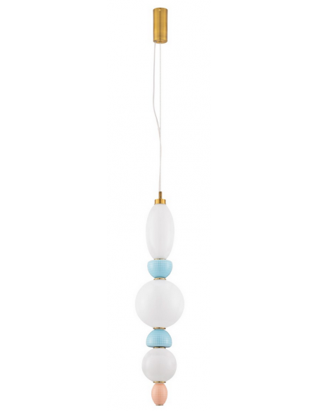 loftlampe pendellampe glas moderne design retro