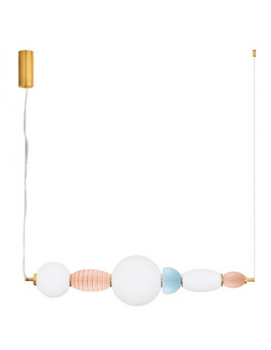 langbordspendel moderne design køkken spisebord led retro