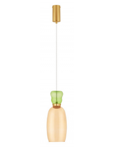 loftlampe pendellampe glas moderne design retro