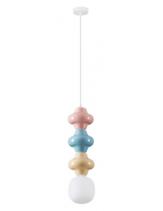 loftlampe pendellampe glas moderne design retro