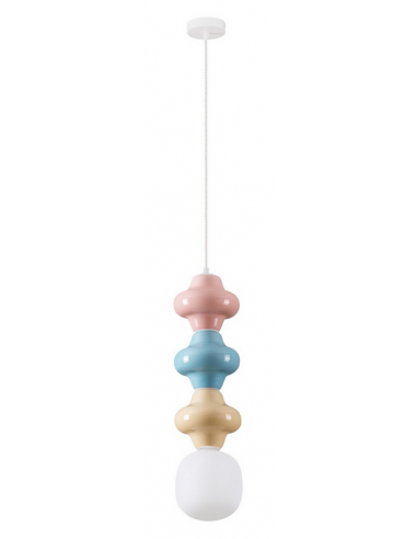 loftlampe pendellampe glas moderne design retro