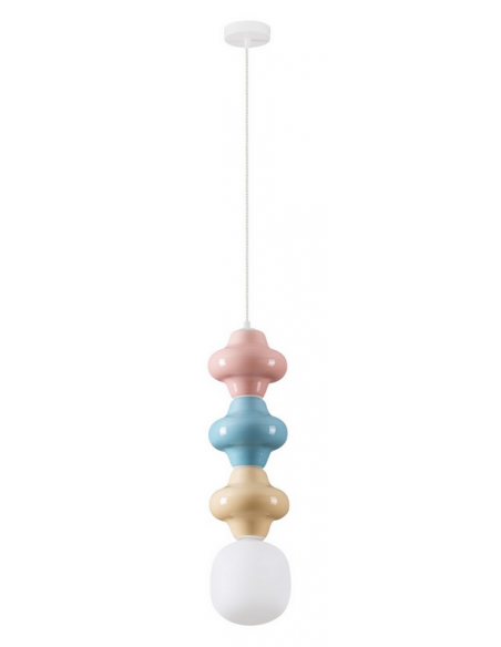 loftlampe pendellampe glas moderne design retro
