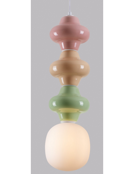 loftlampe pendellampe glas moderne design retro