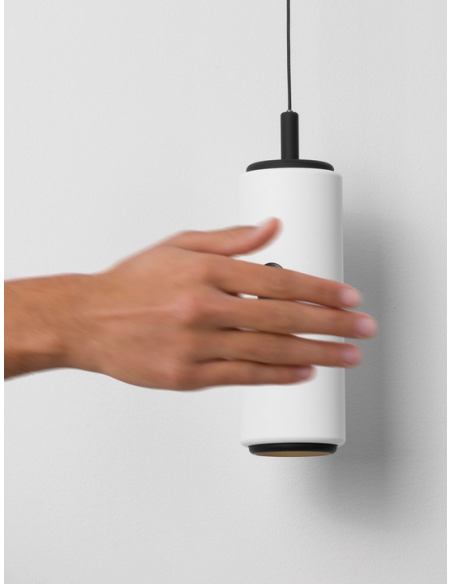 loftlampe pendellampe glas moderne design retro dæmpbar sensor