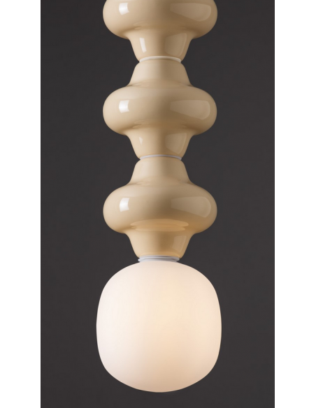 loftlampe pendellampe glas moderne design retro