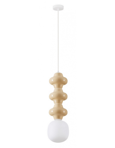 loftlampe pendellampe glas moderne design retro