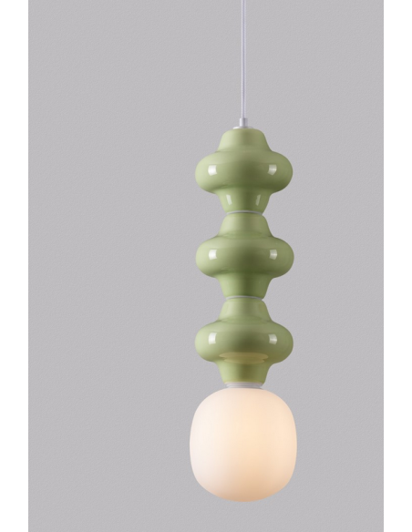 loftlampe pendellampe glas moderne design retro