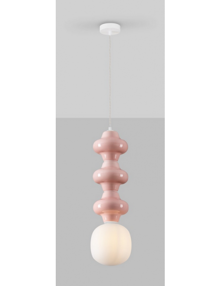 loftlampe pendellampe glas moderne design retro