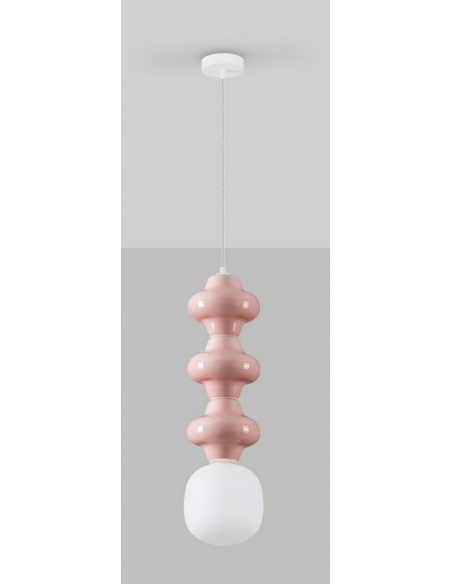 loftlampe pendellampe glas moderne design retro