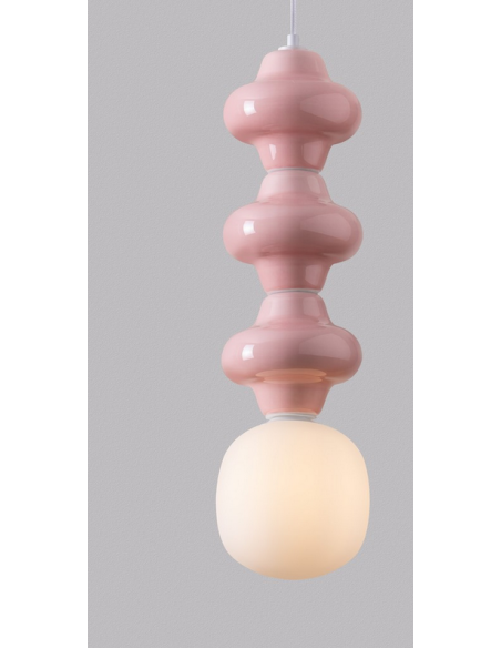 loftlampe pendellampe glas moderne design retro
