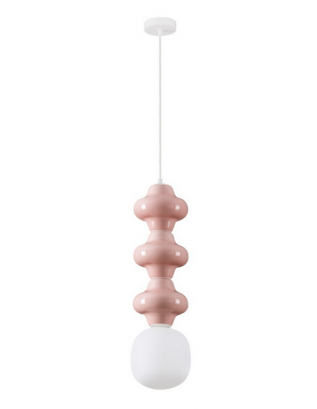 loftlampe pendellampe glas moderne design retro