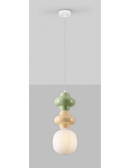 loftlampe pendellampe glas moderne design retro