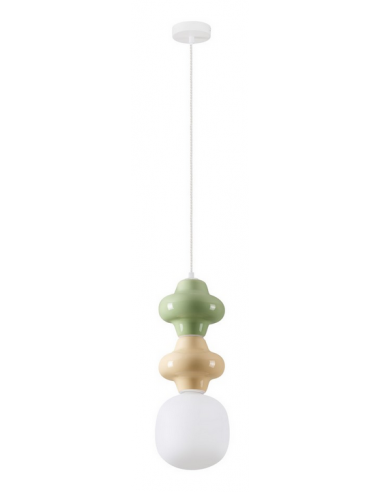 loftlampe pendellampe glas moderne design retro