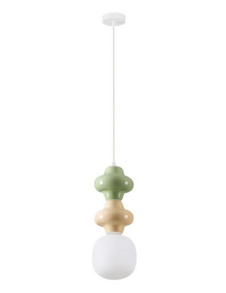 loftlampe pendellampe glas moderne design retro