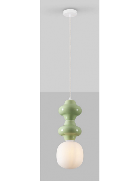 loftlampe pendellampe glas moderne design retro