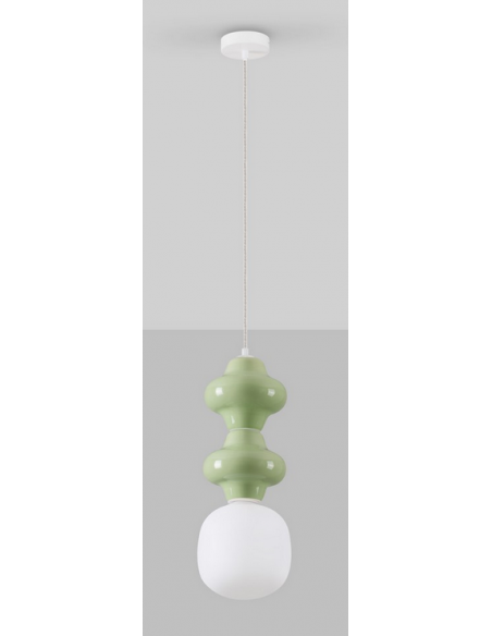 loftlampe pendellampe glas moderne design retro