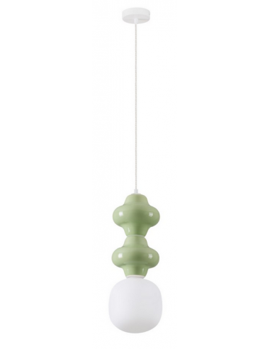 loftlampe pendellampe glas moderne design retro