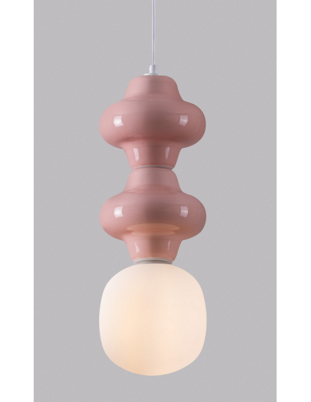 loftlampe pendellampe glas moderne design retro
