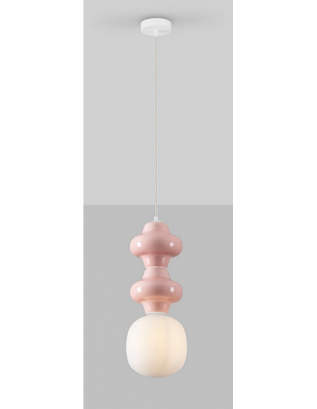 loftlampe pendellampe glas moderne design retro