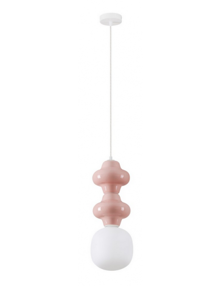 loftlampe pendellampe glas moderne design retro