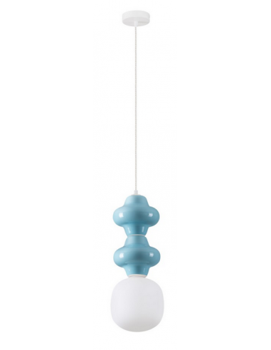 loftlampe pendellampe glas moderne design retro