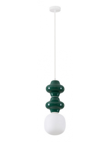 loftlampe pendellampe glas moderne design retro