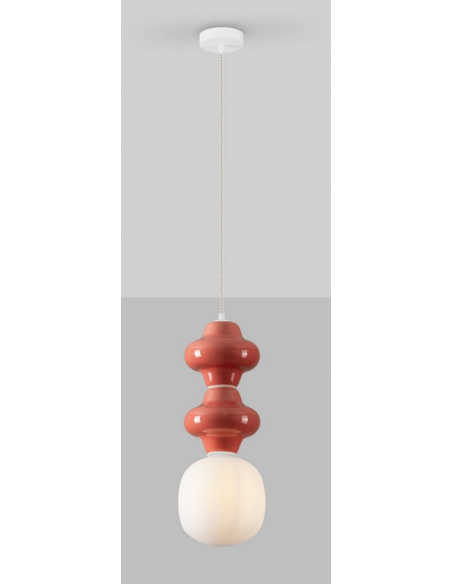 loftlampe pendellampe glas moderne design retro