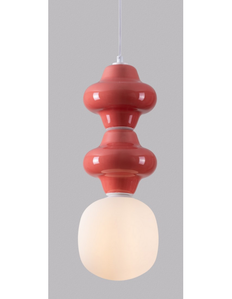 loftlampe pendellampe glas moderne design retro