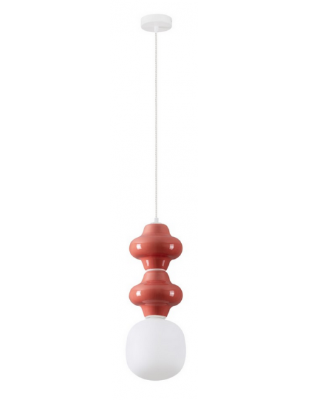 loftlampe pendellampe glas moderne design retro