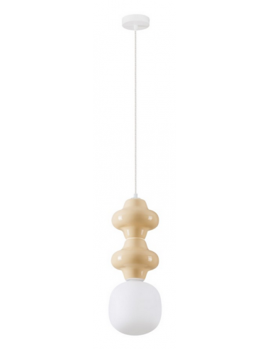 loftlampe pendellampe glas moderne design retro