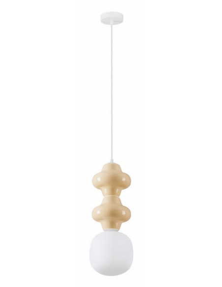 loftlampe pendellampe glas moderne design retro