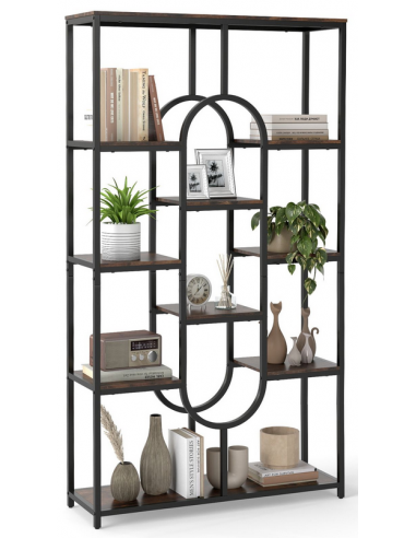 bogreol reol stue soveværelse kontor entre