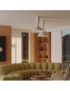 stor loftlampe kobber moderne design industrilampe kontorlampe restaurant cafe inventar 2