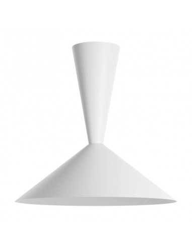 stor loftlampe hvid moderne design industrilampe kontorlampe restaurant cafe inventar