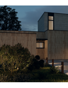 Bedlampe led udendørslamper moderne design dæmpbar corten 2