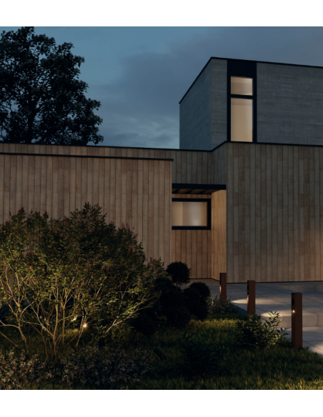 Bedlampe led udendørslamper moderne design dæmpbar corten