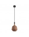 POTTER Udendørs loftlampe i beton Ø16,5 cm 1 x GU10 - Sort/Terracotta