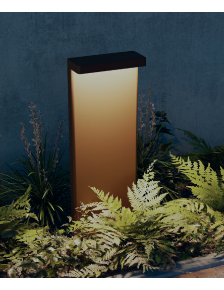 Bedlampe led udendørslamper sort