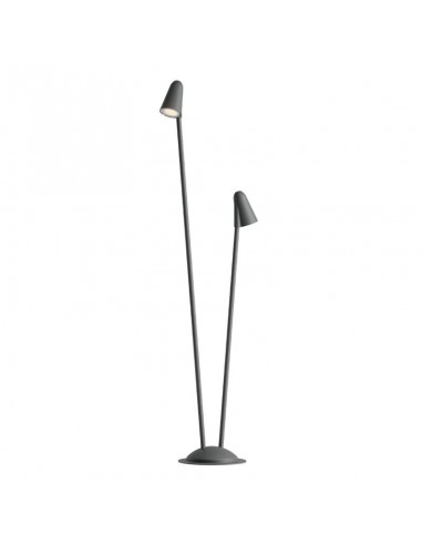 Bedlamper led udendørslamper mørkegrå antracit