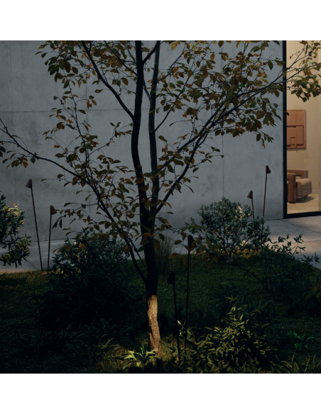 Bedlamper led udendørslamper corten